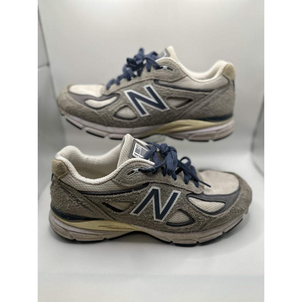 New Balance 990v4 Made in USA Grey And Blue Mens 8